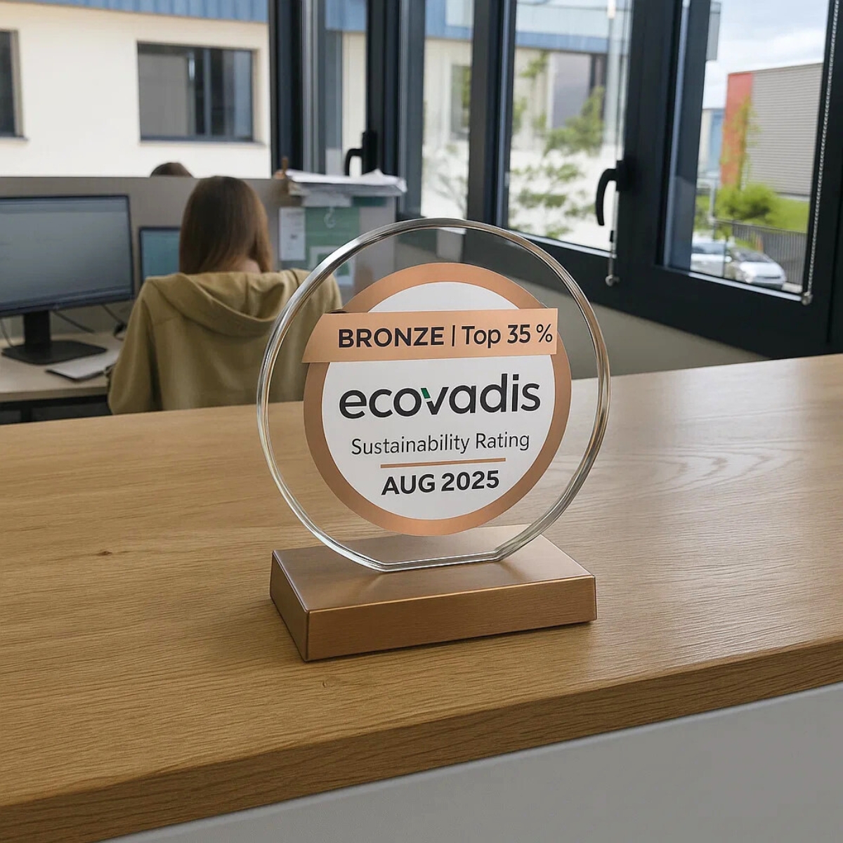 EcoVadis Bronze medal obtained by Otexio in 2025